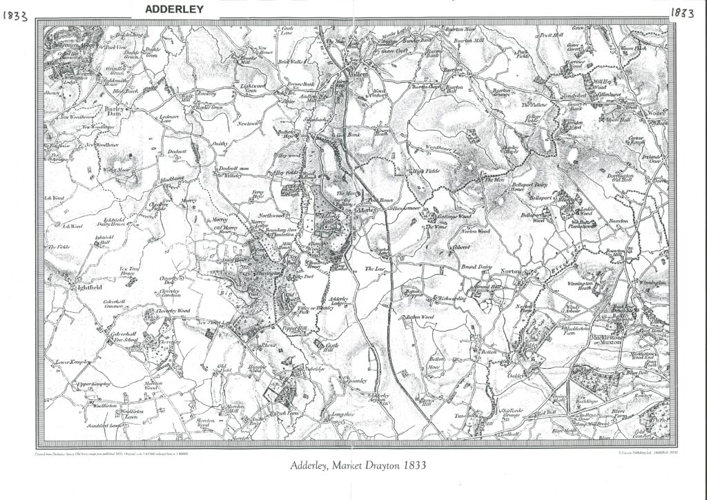 1833 OS Map