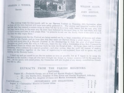 Parish Newsletter