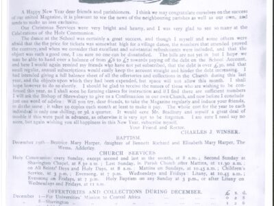 Parish Newsletter