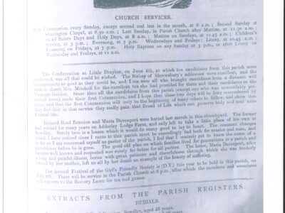 Parish Newsletter