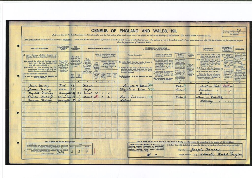 1911 Census