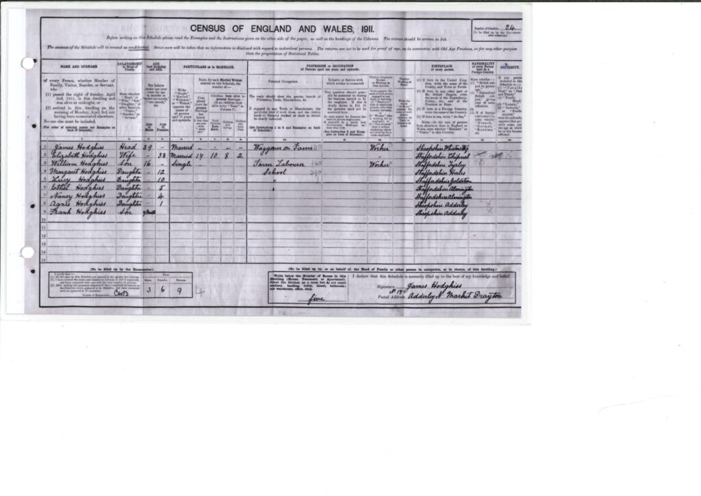 1911 Census