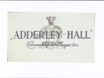Adderley Hall