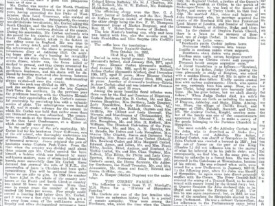 Newspaper cutting