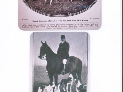 Cuttings - Reginald Corbet and South Cheshire Hounds