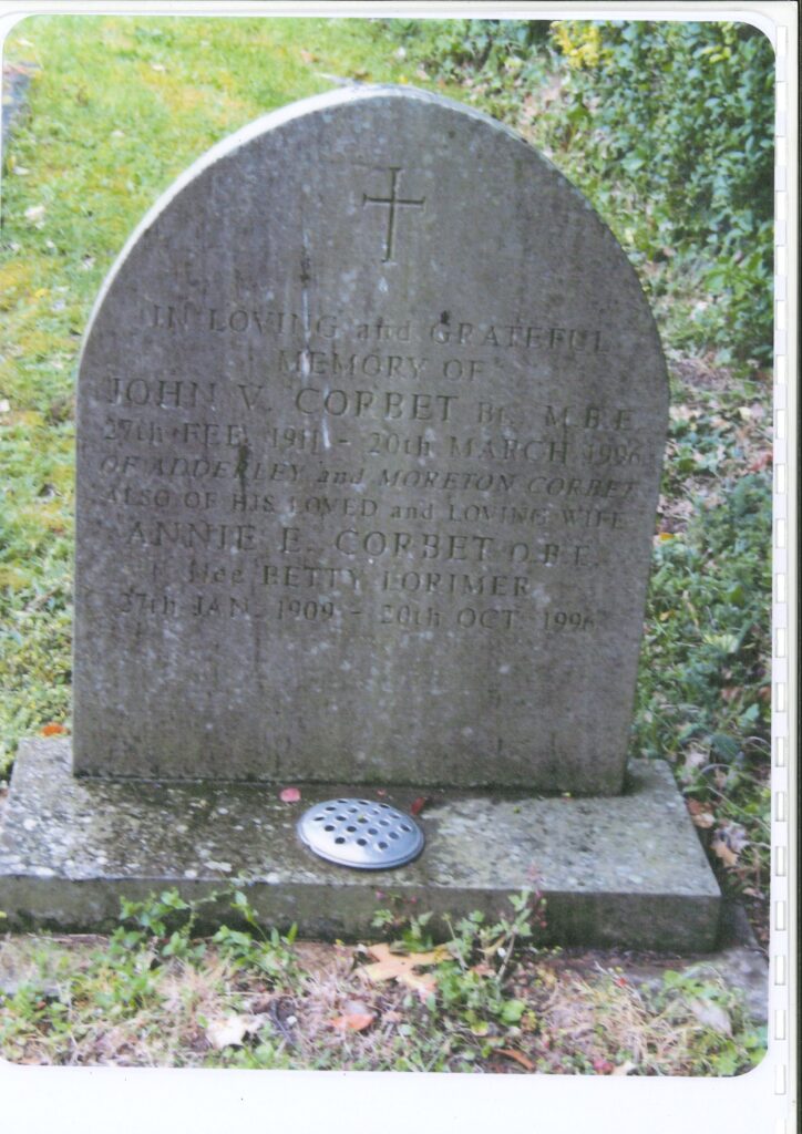 Grave of John Corbet