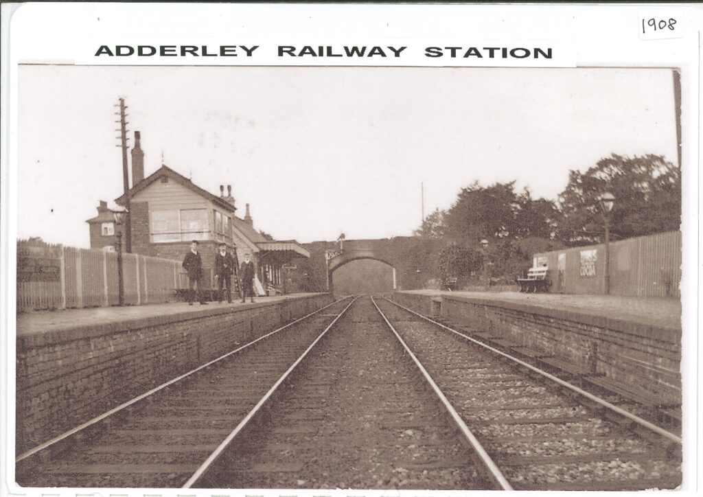 Adderley Railway Station