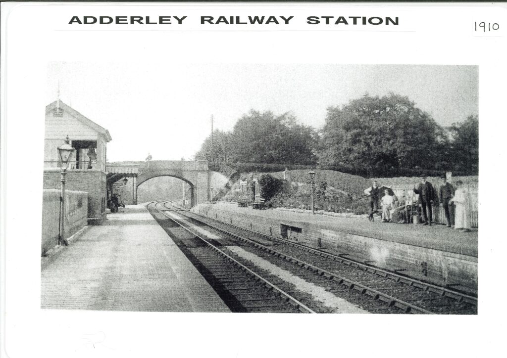 Adderley Railway Station