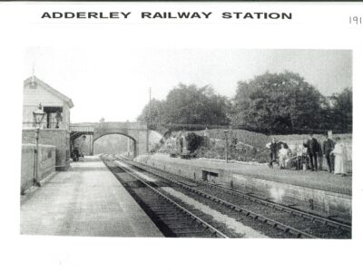 Adderley Railway Station