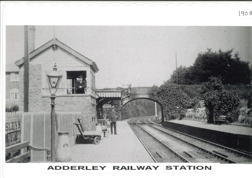 Adderley Railway Station