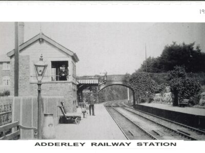 Adderley Railway Station