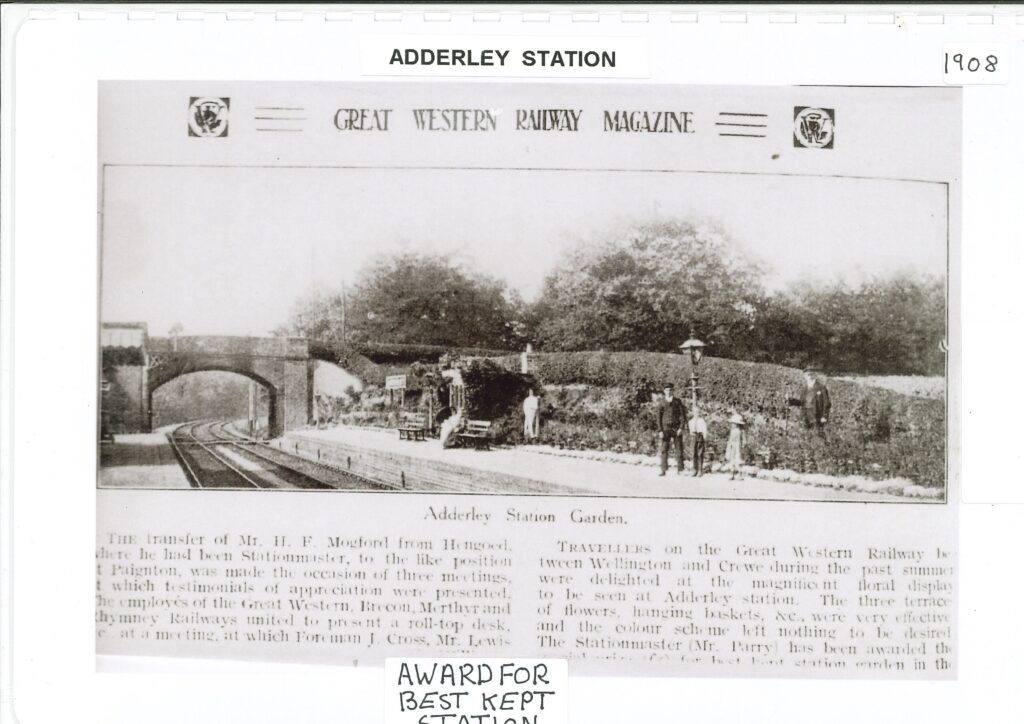 Best kept station - extract from Great Western Railway Magazine