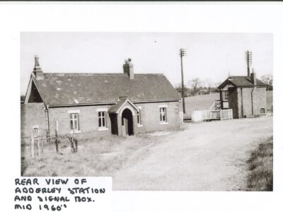 Rear view of Adderley Station