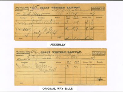 GWR Way Bills