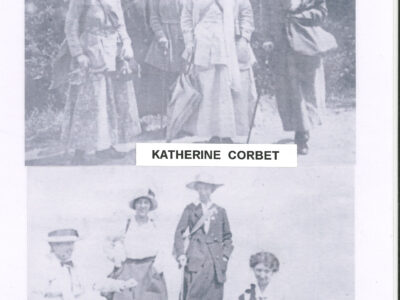 Katherine Corbet with friends
