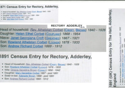 Copies from the census