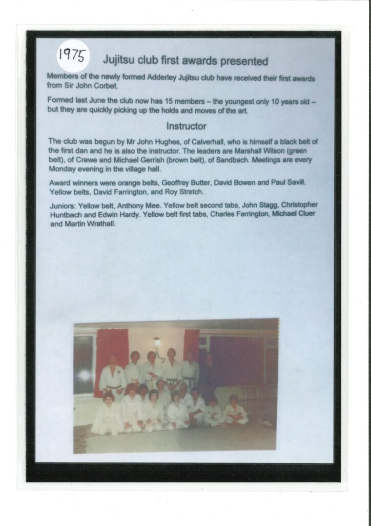 Jujitsu club first awards