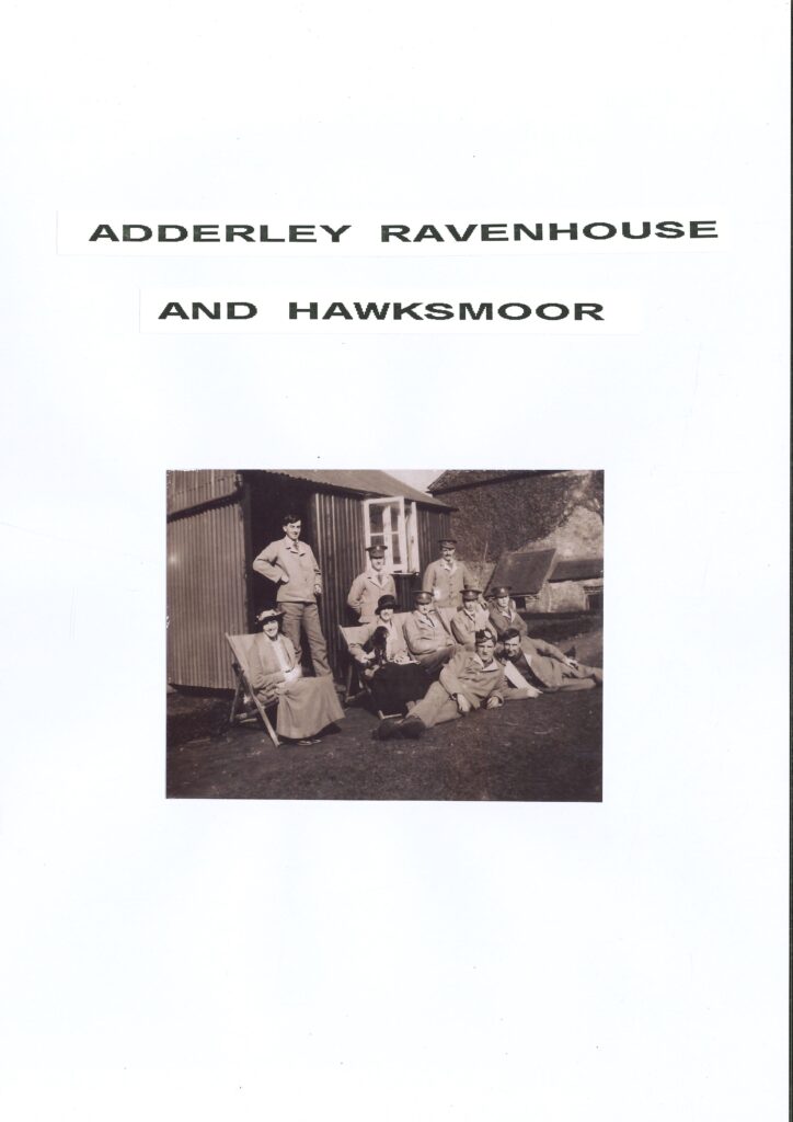 photo of soldiers relaxing either at Raven House or Hawskmoor Farm