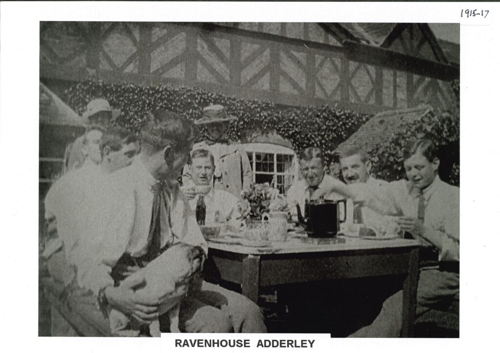 Soldiers having tea