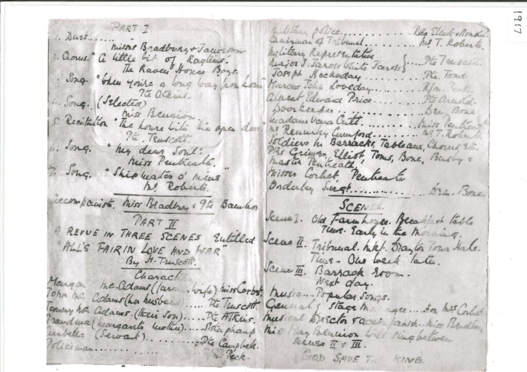 Concert programme