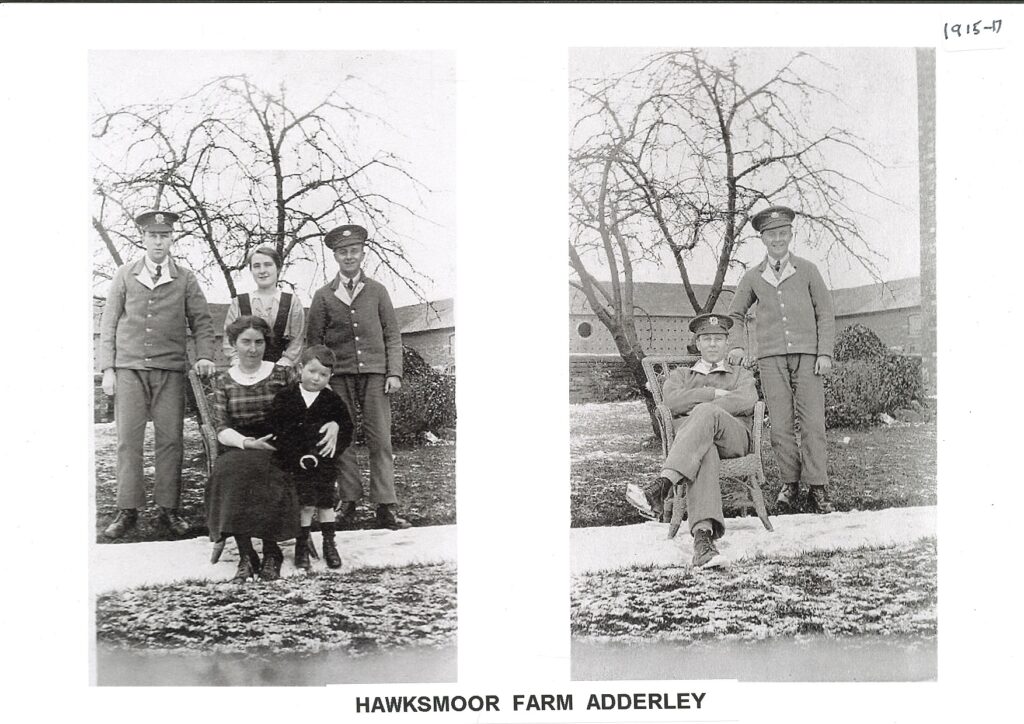 Soldiers at Hawksmoor Farm
