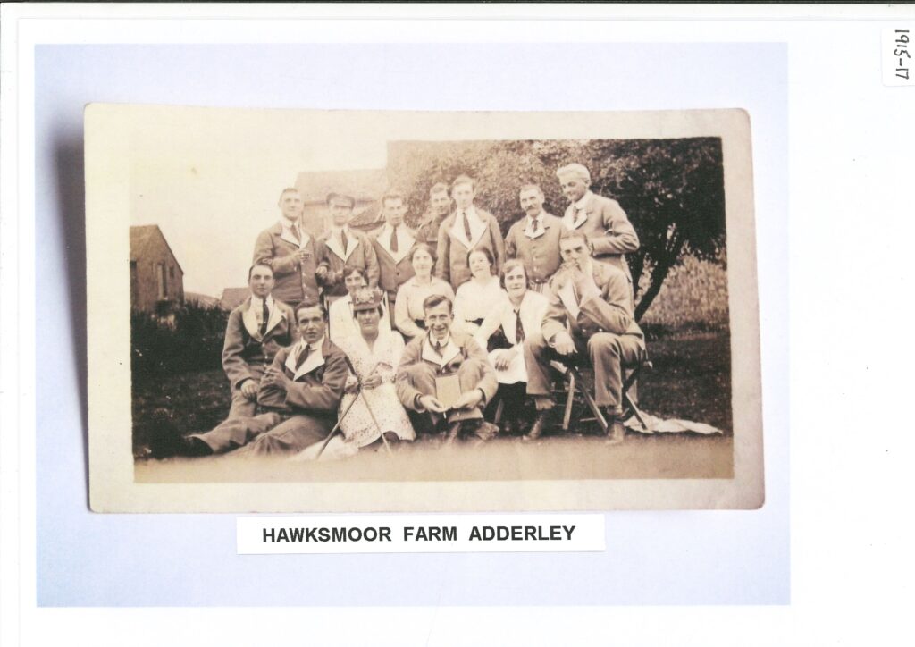 Soldiers at Hawksmoor Farm