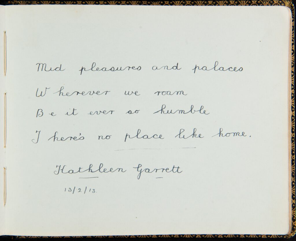 Raven House Soldiers Autograph Book