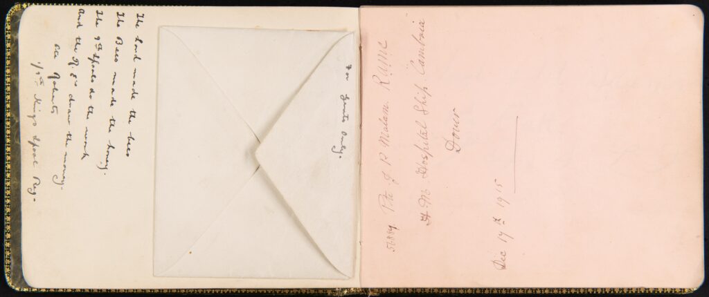 Raven House Soldiers Autograph Album