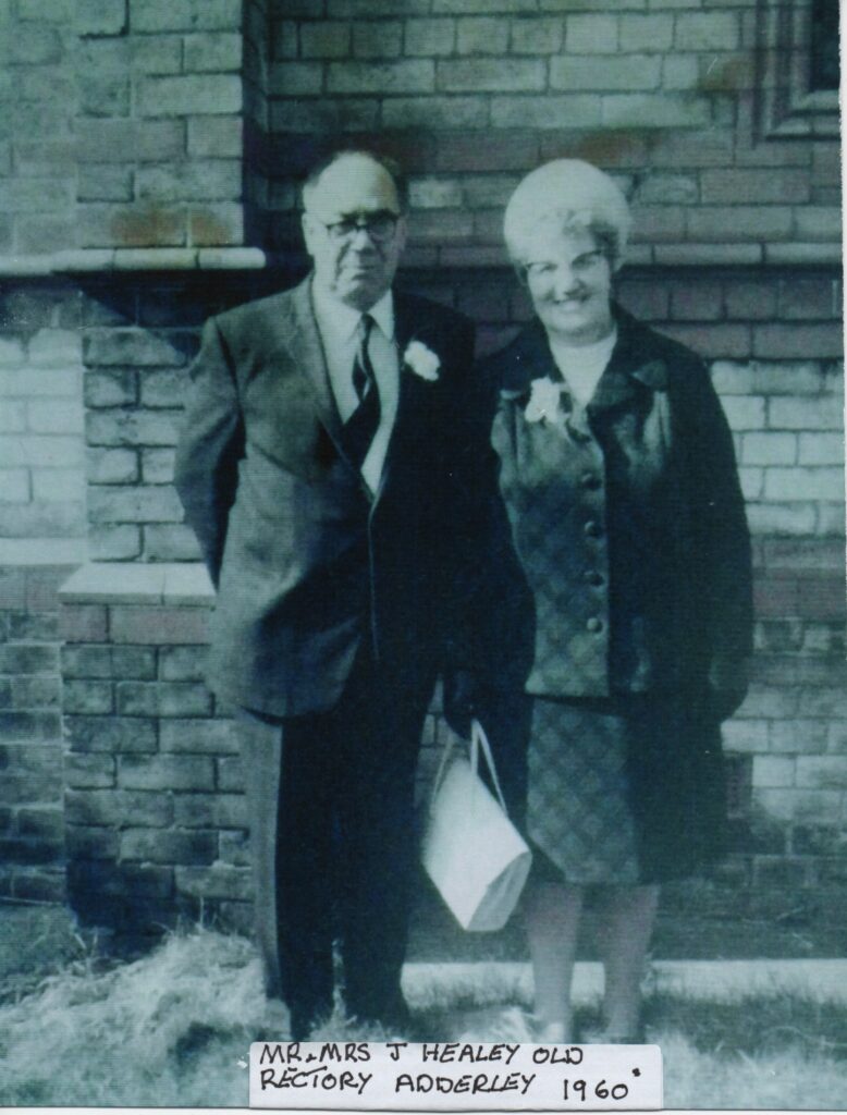 Mr and Mrs J Healey at Old Rectory