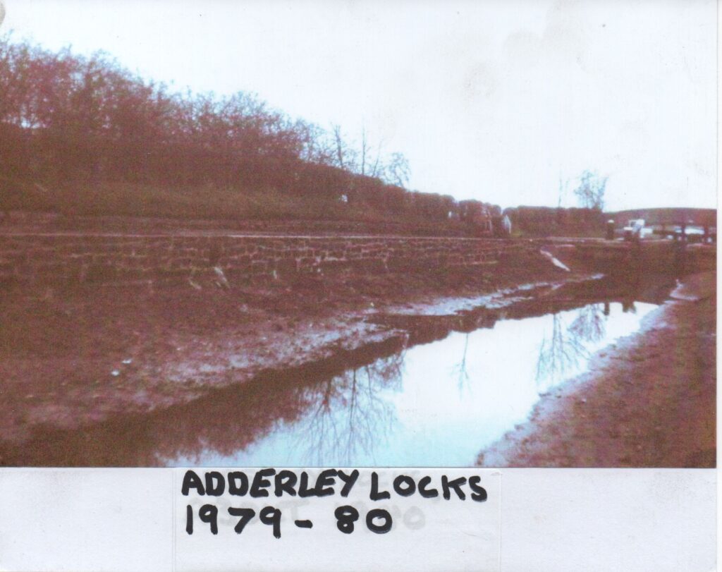 Shropshire Union Canal Drained