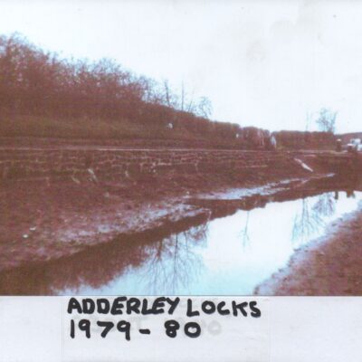 Shropshire Union Canal Drained